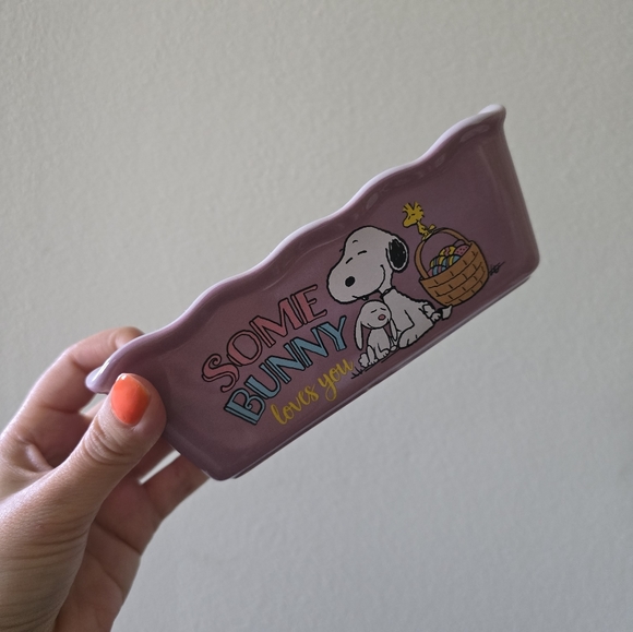 Peanuts mini loaf pan, some bunny loves you - Picture 2 of 5